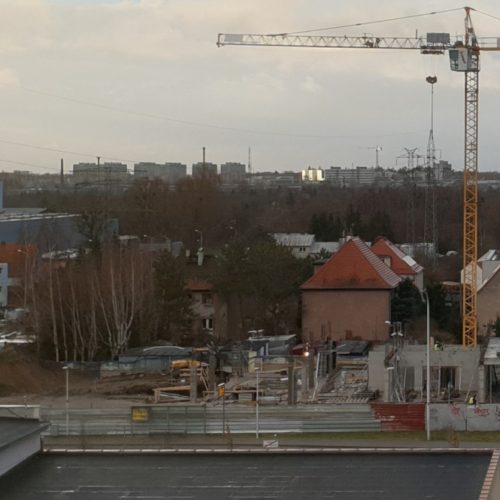 Zdjęcie z placu budowy z 02.02.2022 r.