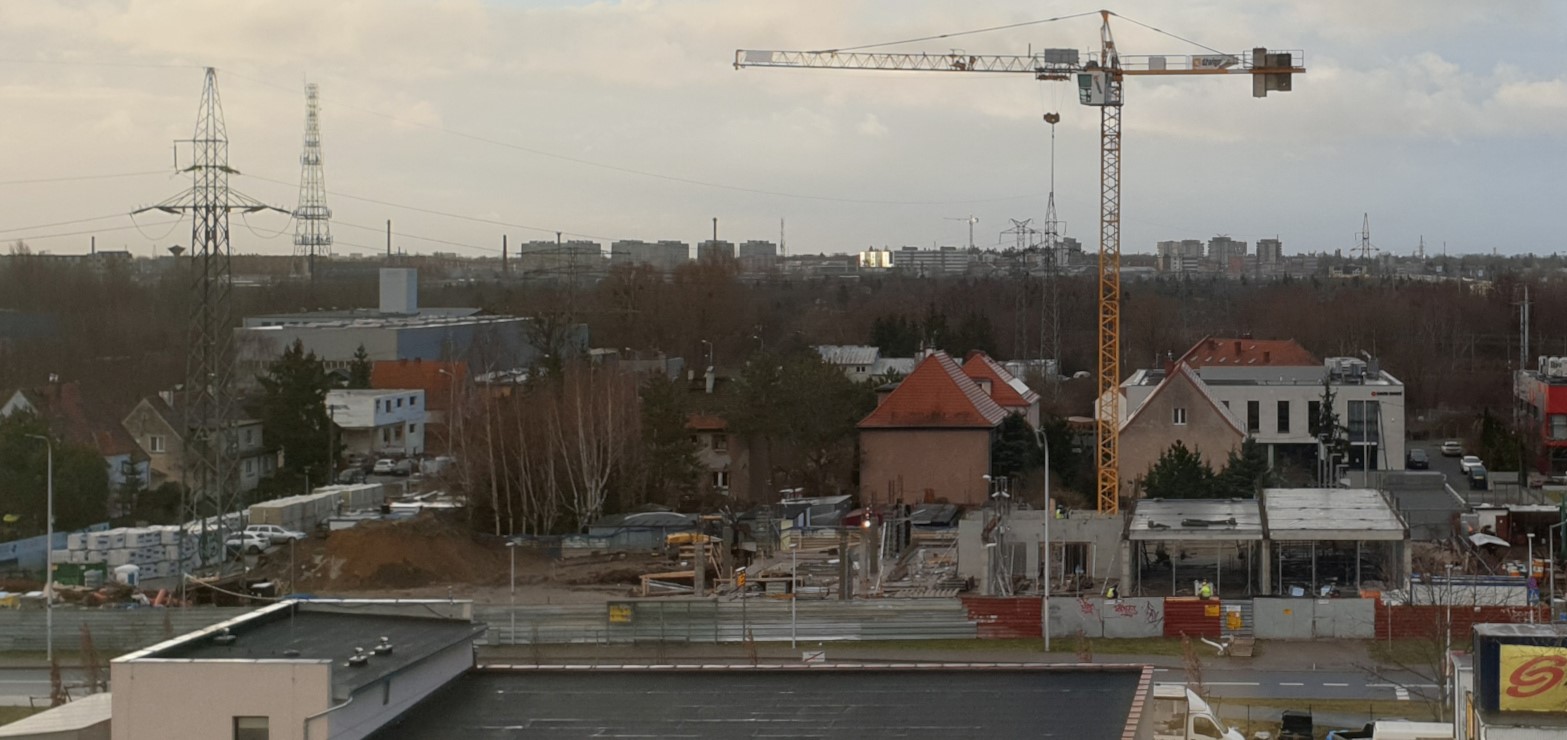Zdjęcie z placu budowy z 02.02.2022 r.